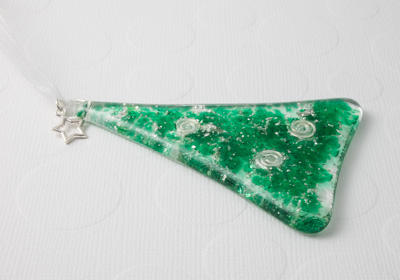 Fused Glass Christmas Tree