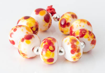 Fritty Lampwork Beads