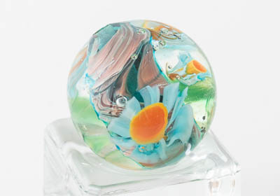 Lampwork Flowery Murrini Bead