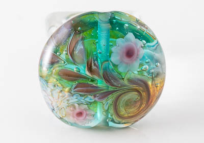 Lampwork Flowery Murrini Bead