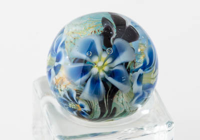 Lampwork Flowery Murrini Bead