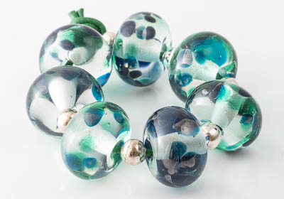 Fritty Lampwork Beads