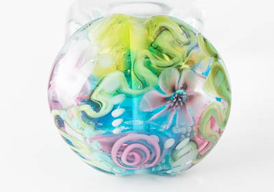 Lampwork Flowery Murrini Bead