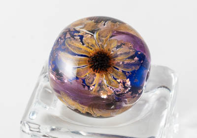 Lampwork Flowery Murrini Bead