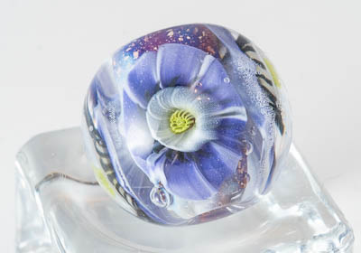 Lampwork Flowery Murrini Bead