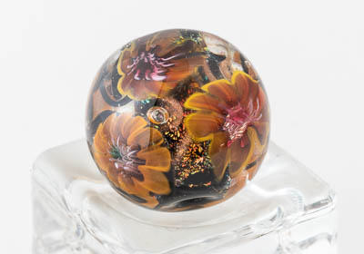 Lampwork Flowery Murrini Bead