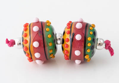 Graphics Lampwork Beads