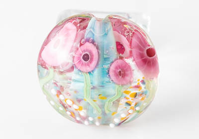 Lampwork Flowery Murrini Bead