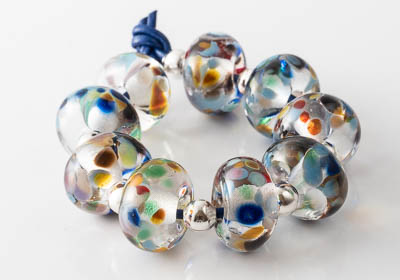 Fritty Lampwork Beads