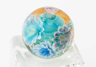 Lampwork Flowery Murrini Bead