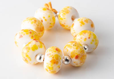 Fritty Lampwork Beads