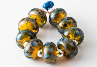 Fritty Lampwork Beads