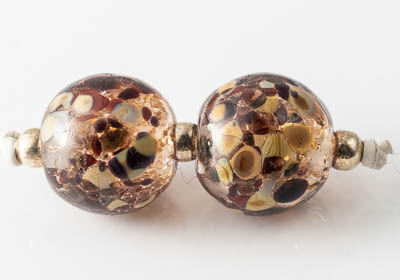 Glittery Lampwork Beads