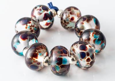 Fritty Lampwork Beads