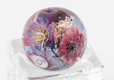 Lampwork Flowery Murrini Bead