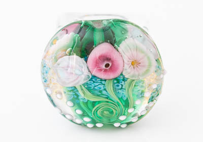 Lampwork Flowery Murrini Bead