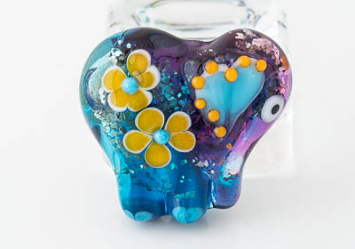 Lampwork Elephant Bead