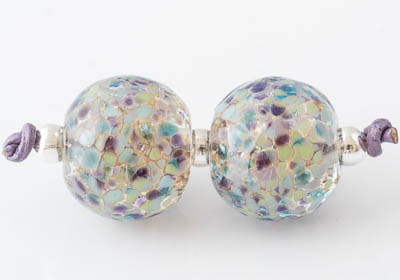 Glittery Fritty Lampwork Beads