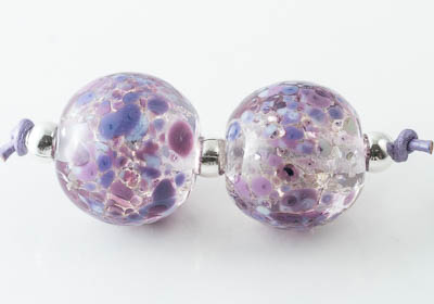 Glittery Fritty Lampwork Beads