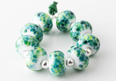 Fritty Lampwork Beads