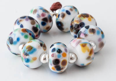 Fritty Lampwork Beads