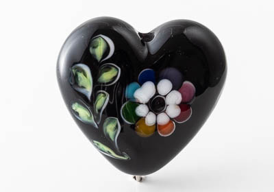 Lampwork Heart Bead