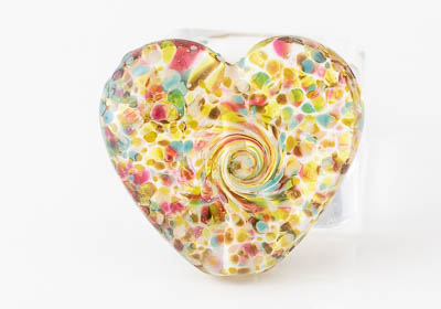 Lampwork Heart Bead