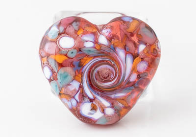 Lampwork Heart Bead