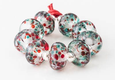 Fritty Lampwork Beads