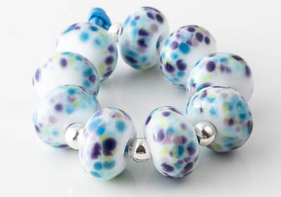 Fritty Lampwork Beads