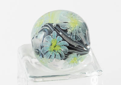 Lampwork Flowery Murrini Bead