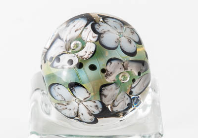 Lampwork Flowery Murrini Bead