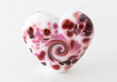 Lampwork Heart Bead