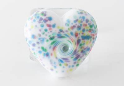 Lampwork Heart Bead