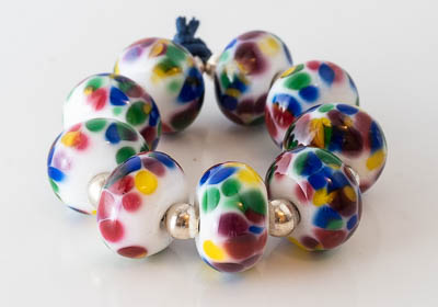 Fritty Lampwork Beads