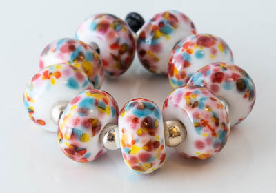 Fritty Lampwork Beads