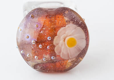 Lampwork Flowery Murrini Bead