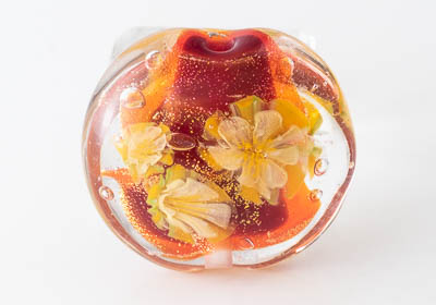 Lampwork Flowery Murrini Bead