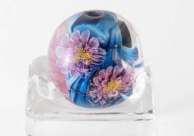 Lampwork Flowery Murrini Bead