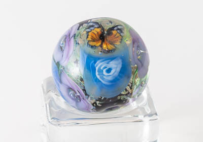 Lampwork Flowery Murrini Bead