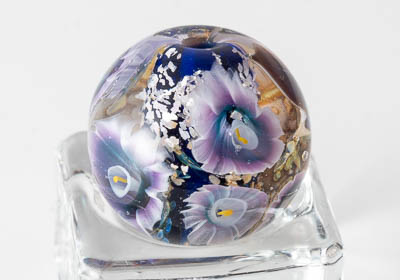 Lampwork Flowery Murrini Bead