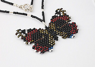 "Red Admiral" Necklace