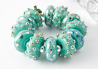 Lampwork Beads "Celadon"