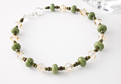 Lampwork Bracelet "Cora"