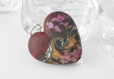 Red and Pink Heart Pendant