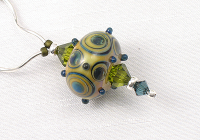 "Satellite" Necklace Detail
