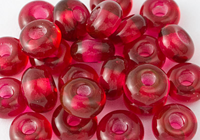 Spacer Beads - Cranberry