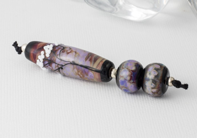Tree Lampwork Bead Set Tree Lampwork Bead Set