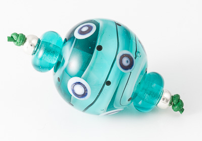 Swirly Lampwork Bead Set