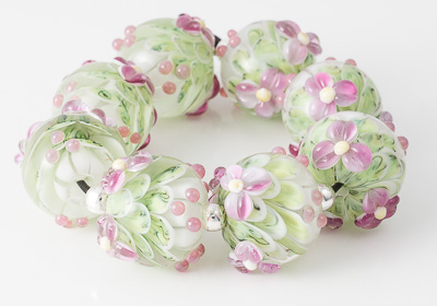 Flowery Dahlia Beads